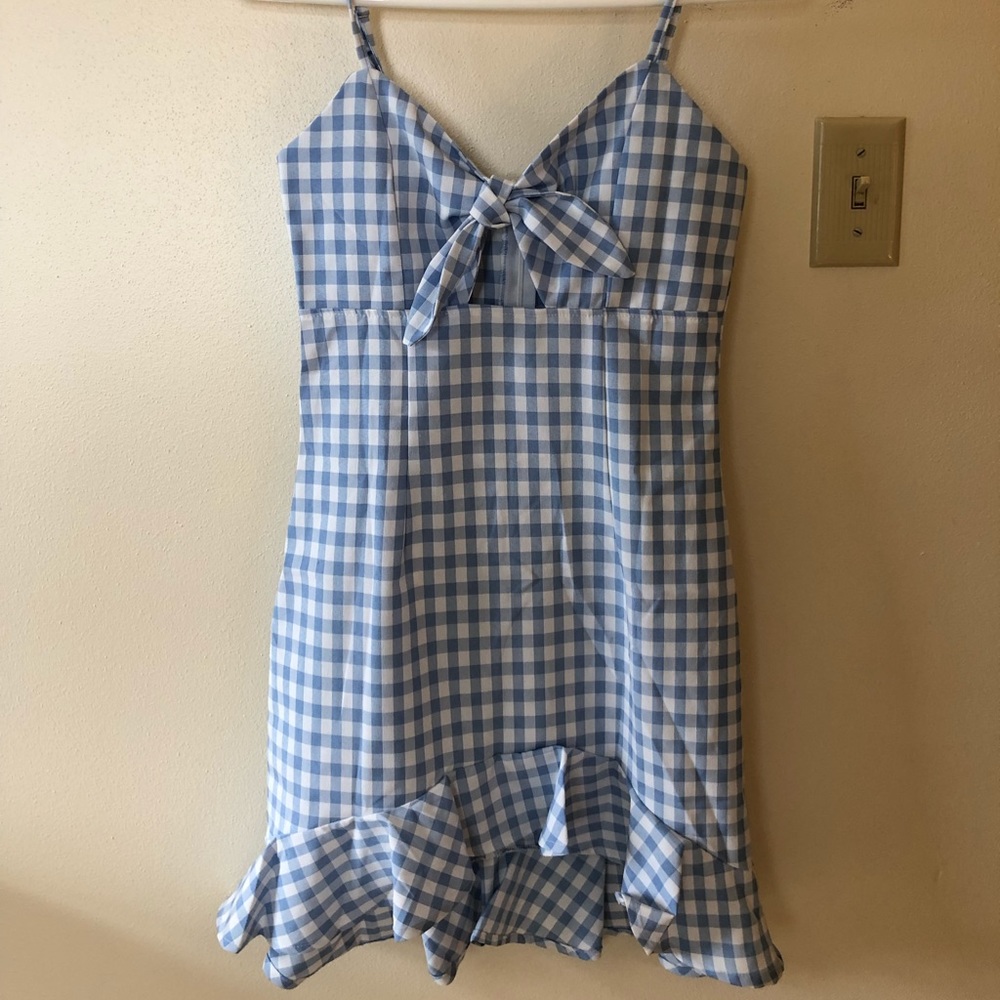Goodnight Macaroon plaid dress